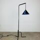 Tripod reading lamp, wrought iron, industrial style, handmade.