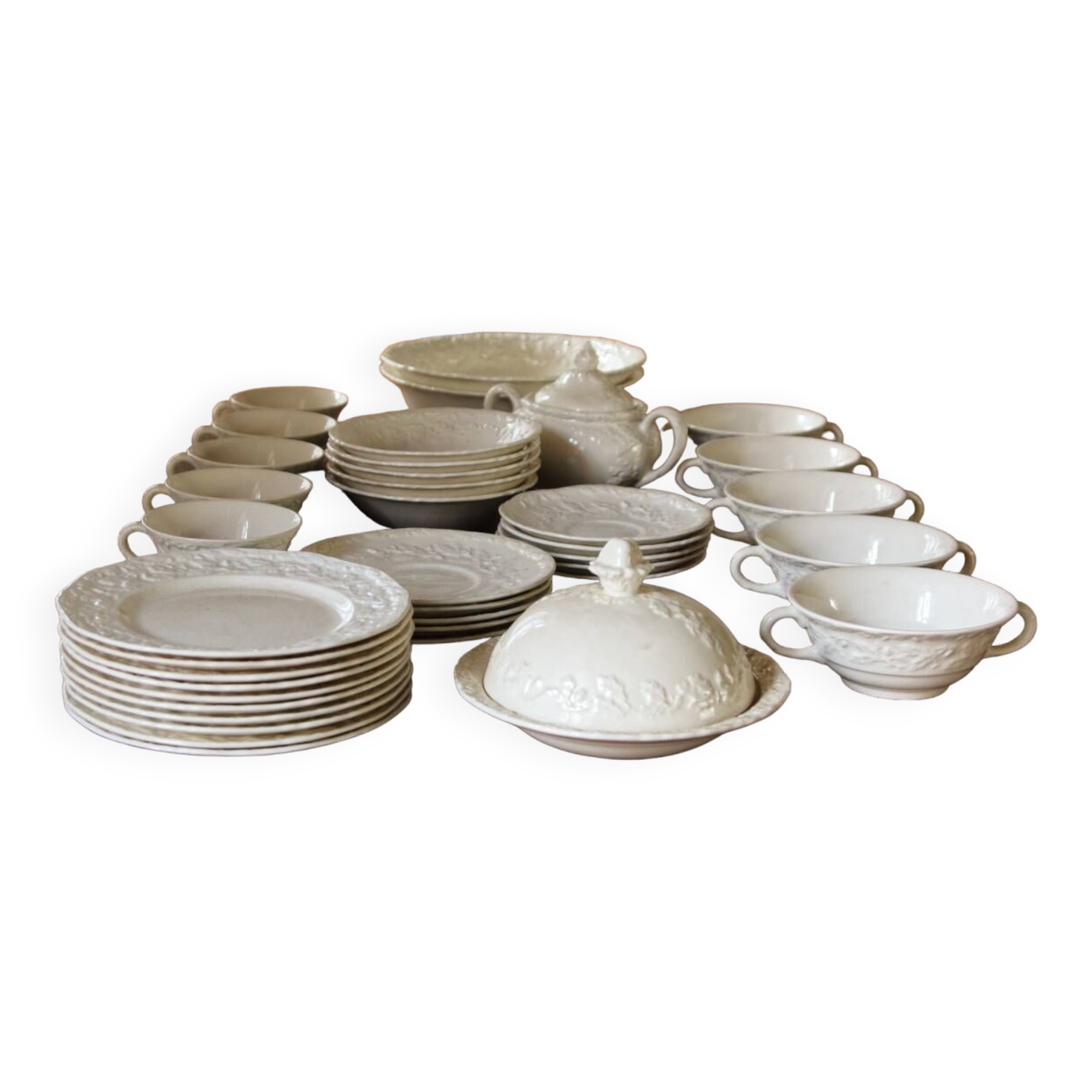 Mason's English porcelain breakfast and brunch service