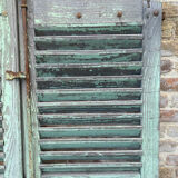 Louvered doors