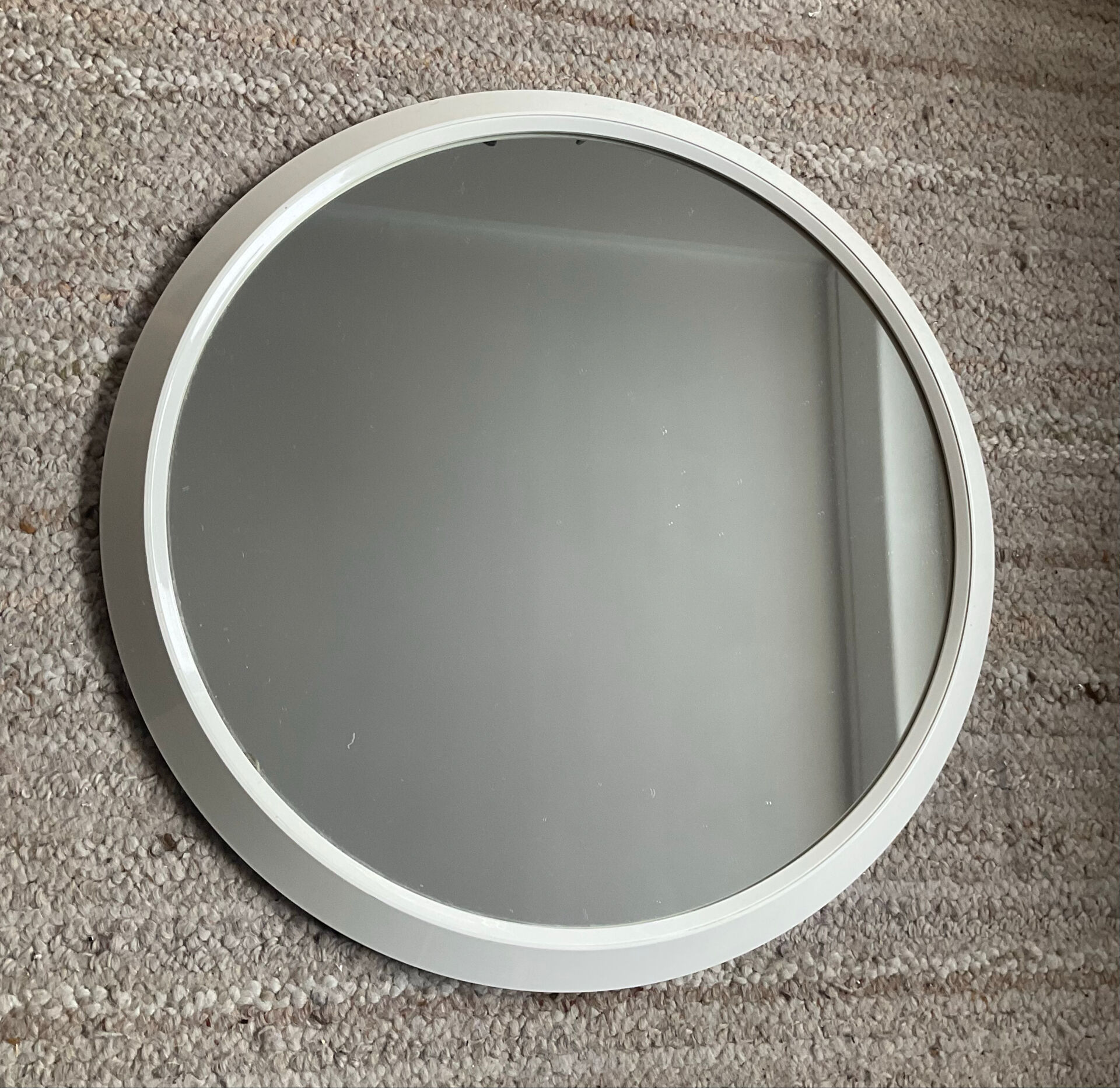 Miroir rond vintage des années 70