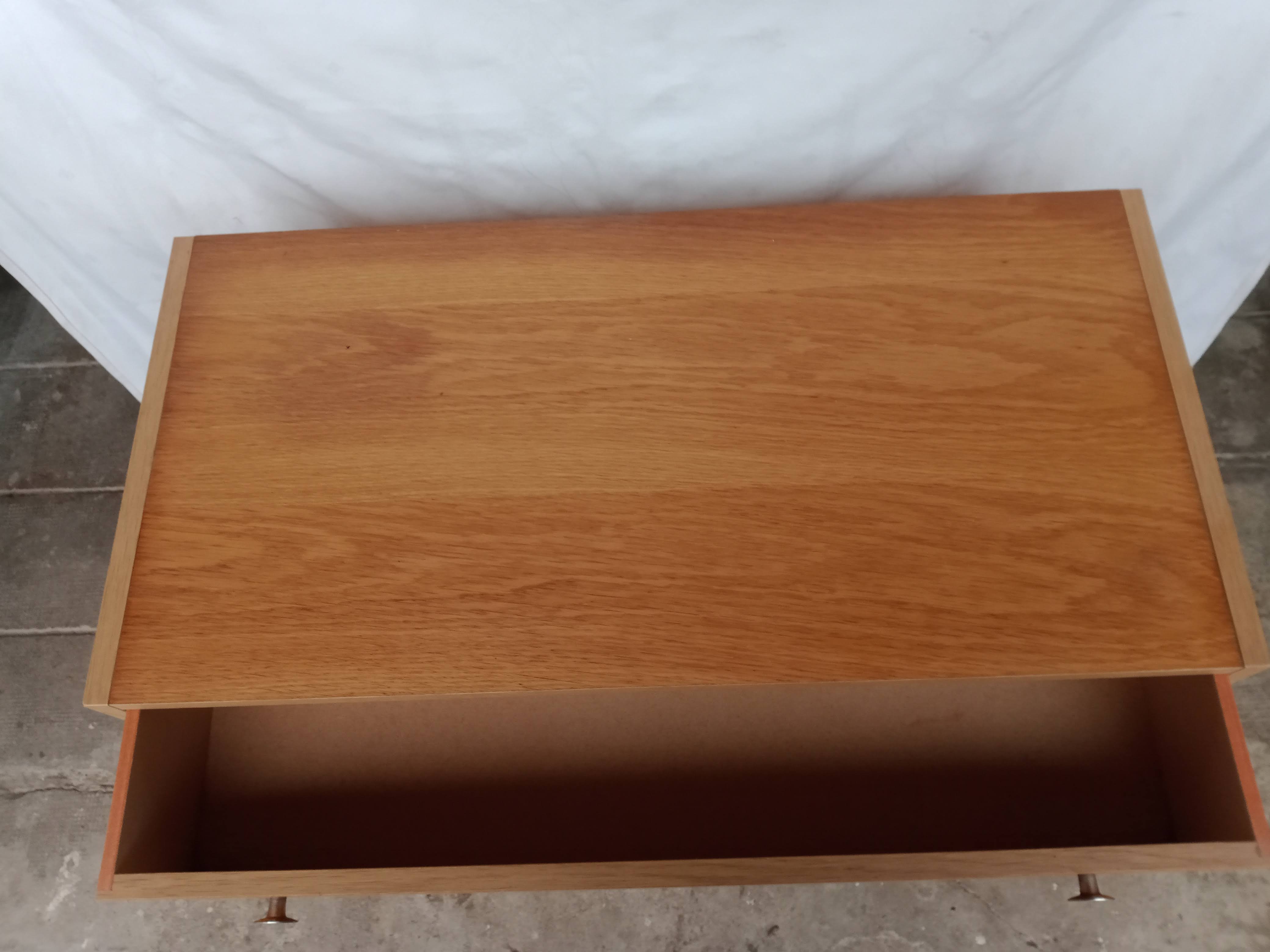 Vintage four-drawer chest of drawers