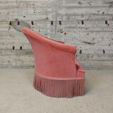 Powder pink armchair