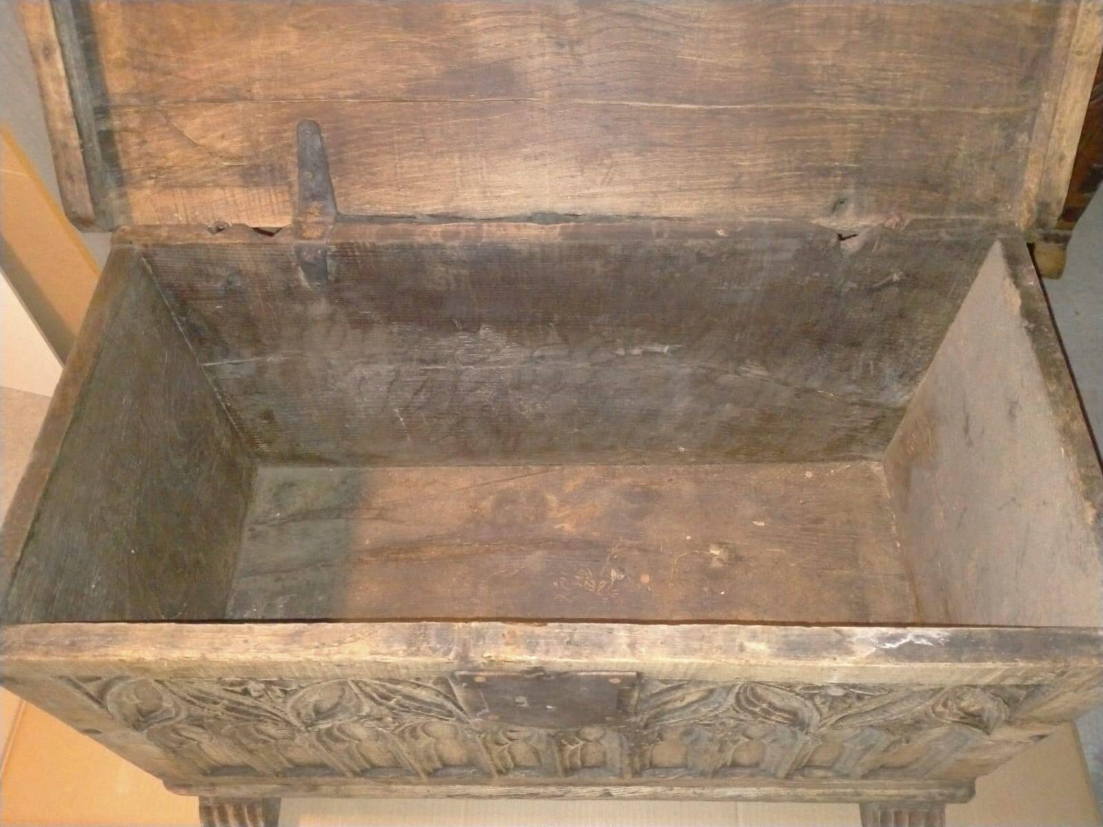 Ancient Gothic chest