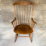 Rocking chair by stol kamnik yugoslavia vintage 1960s