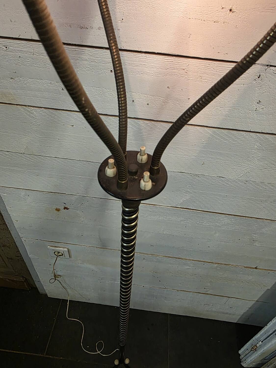 1960s tripod floor lamp