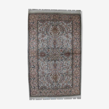 Vintage Indian Carpet Tabriiz handmade 100cm x 162cm 1950s, 1C469
