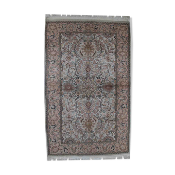 Vintage Indian Carpet Tabriiz handmade 100cm x 162cm 1950s, 1C469