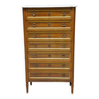 Louis XVI Style Mahogany Chest of Drawers