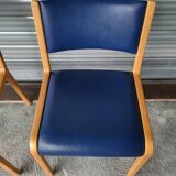 Pair of Vintage Bentwood Chairs by Wilhelm Ritz for Wilkhahn circa 1960 in very good condition