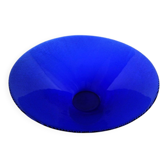 Cobalt blue glass cup