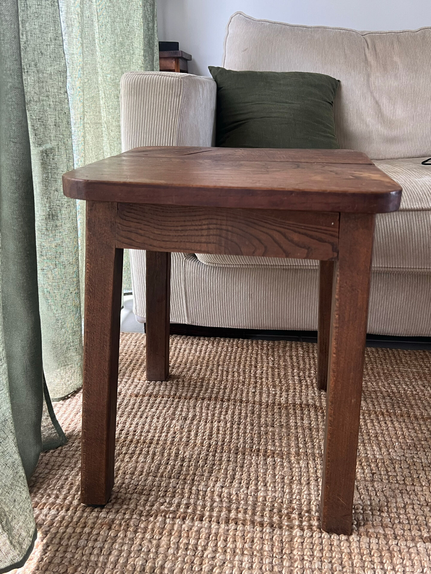 Old wooden stool