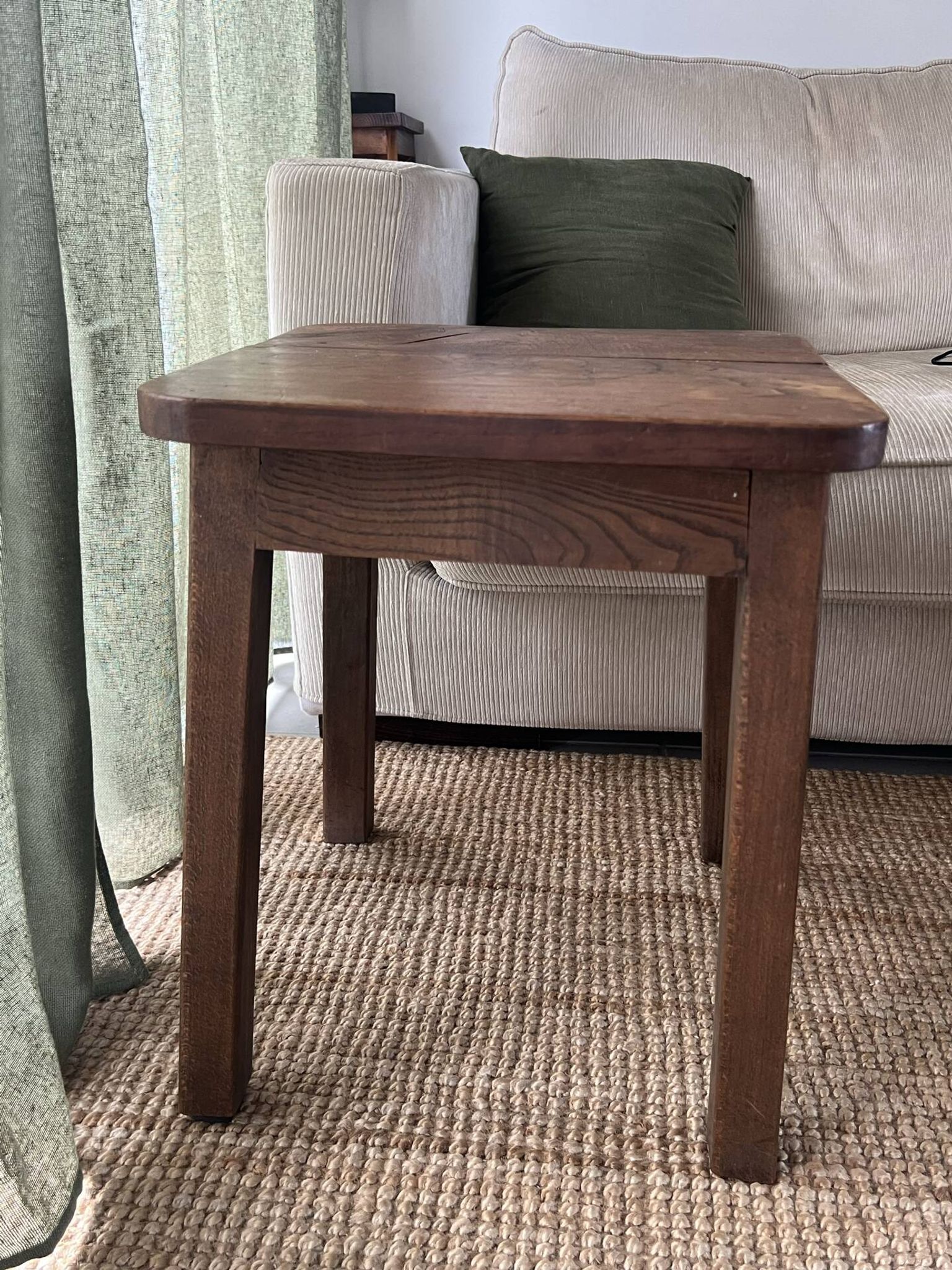 Old wooden stool