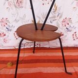 Lampadaire à deux lumières vintage années 50/60