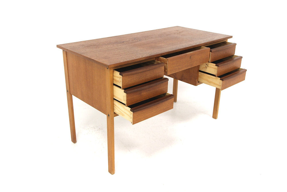 Scandinavian teak desk, Sweden, 1960