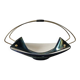 Suspended cup Verceram – Iridescent ceramic & brass – 1950s–60s