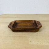 Scandinavian teak pocket tray