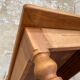 Solid wood farmhouse table