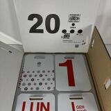 Calendrier perpétuel  Enzo Mari Danese ed limitée 2015