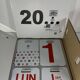 Calendrier perpétuel  Enzo Mari Danese ed limitée 2015