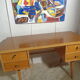 Vintage Ekawerk desk 50s Compass Feet