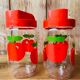 Henkel vintage apple glass jar set