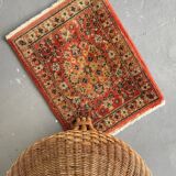Vintage virgin wool rug