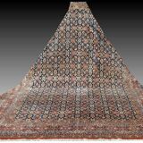 Iran GHOUM oriental rug - : 3.33 X 2.35 Meters -