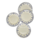 4 Luneville flat plates dating from 1890