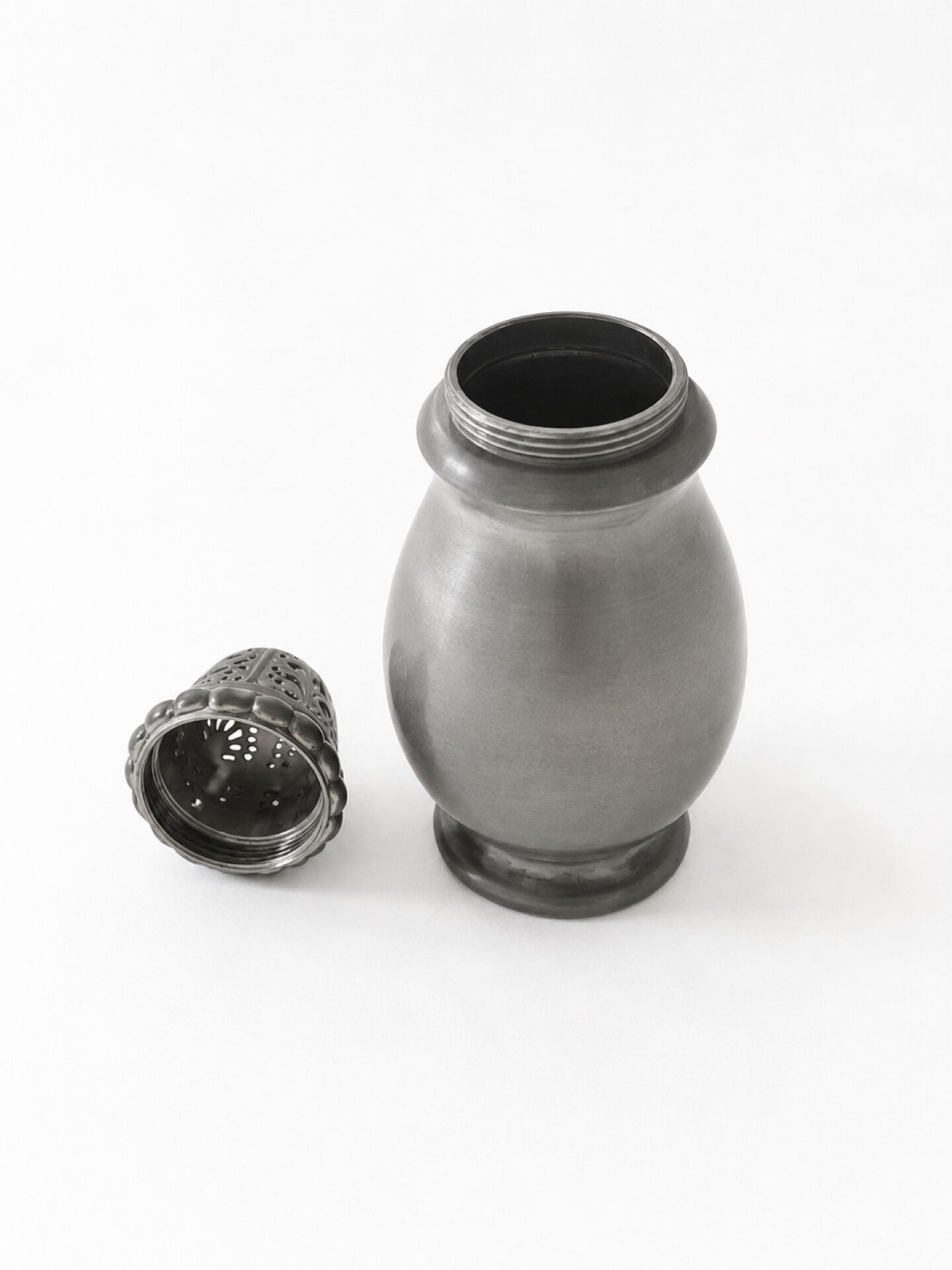 Sugar bowl in pewter M176 - 1931 Just Andersen & GAB