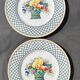 6 flat plates Villeroy & Boch basket model