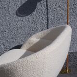 Arne Norell Curvy Soffa Produced by Westbergs Möbler, Sweden, circa 1960