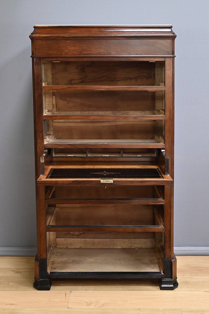 Rosewood Weekly Secretary Desk – Late 19th Century