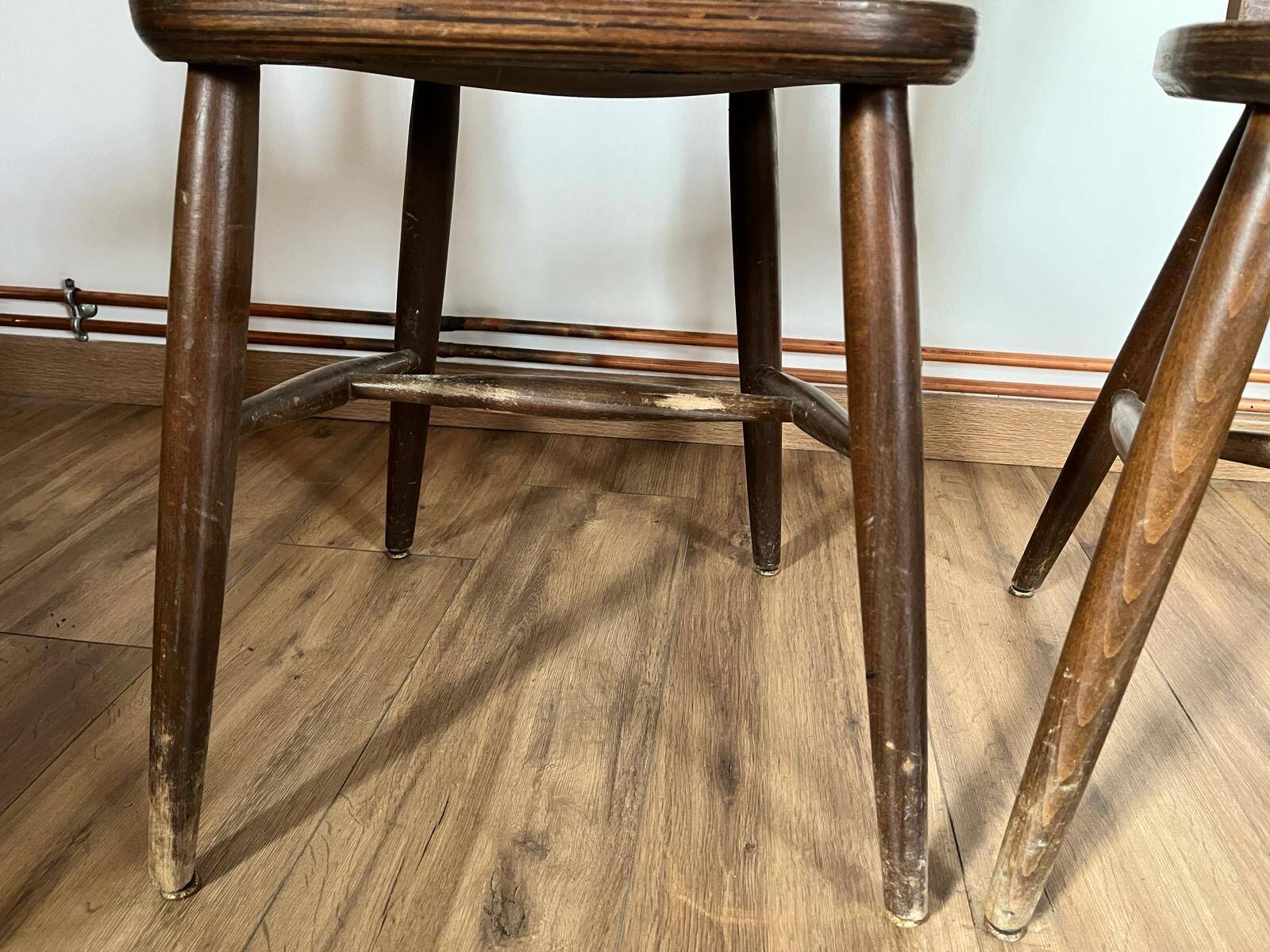 Pair of bistro chairs