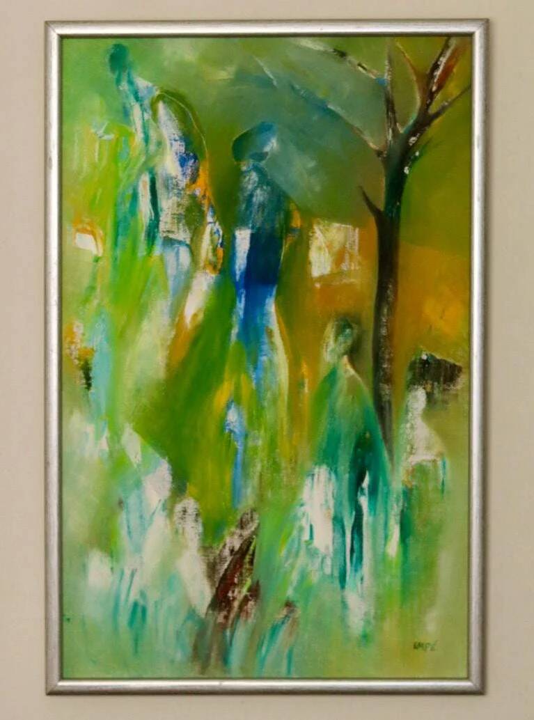 "Floating Figures" by Marie Poesche Empe