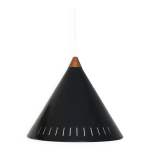 Lampe conique noire Bent - karlby lyfa