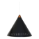 Black Bent Karlby cone lamp for LYFA