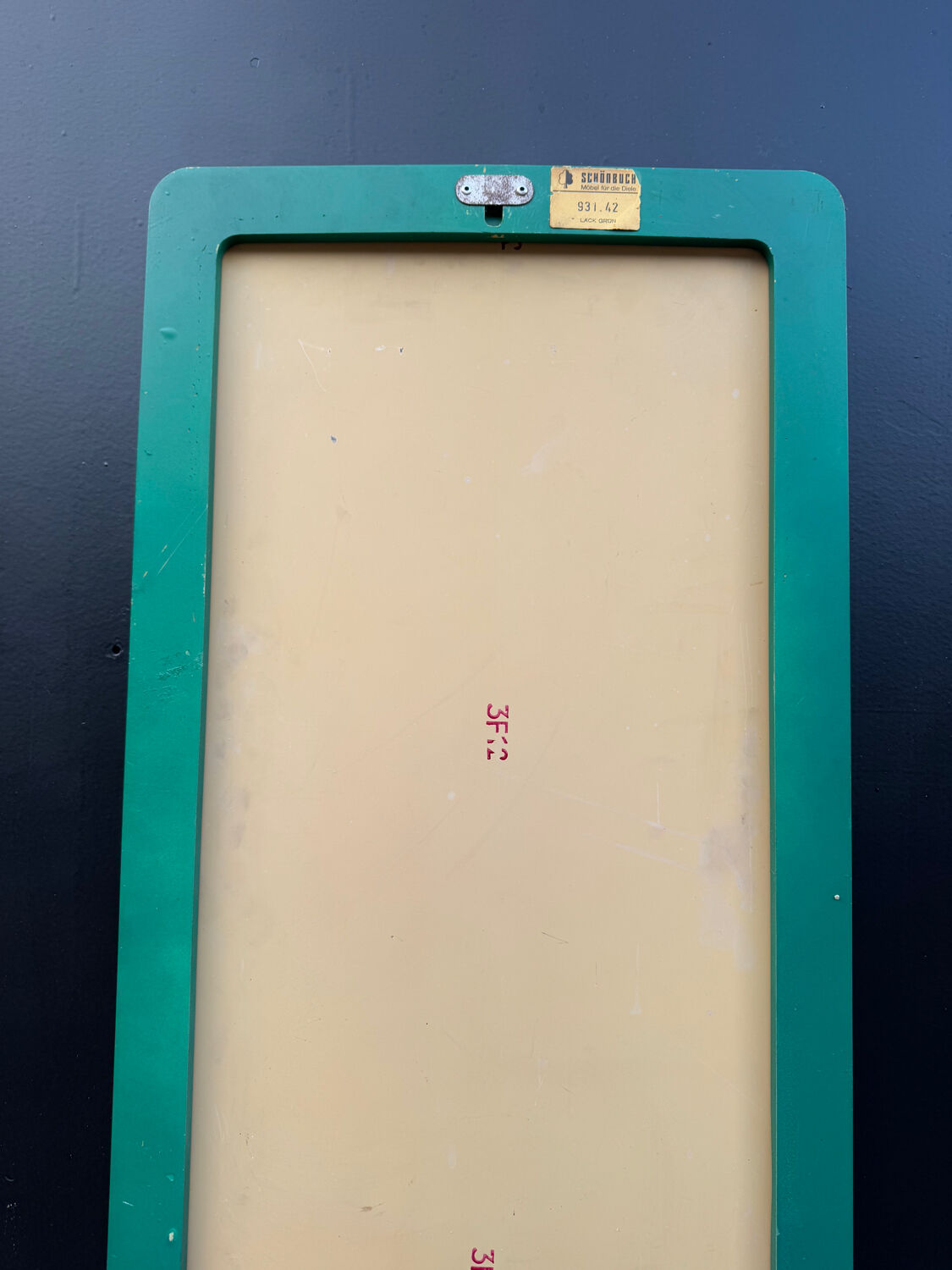 Scandinavian style mirror from the 70s