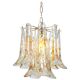 Murano glass chandelier designed by Carlo Nason for Mazzega, 1970s.