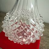 Cristal d'Arques carafe, "Maintenon" model, 1980s