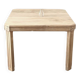 Art Deco dining table made of solid wood.