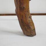 Tabouret bass table brutalist elm