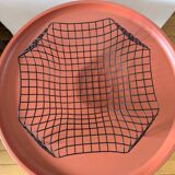 Designer fruit basket in metal wire