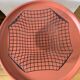 Designer fruit basket in metal wire