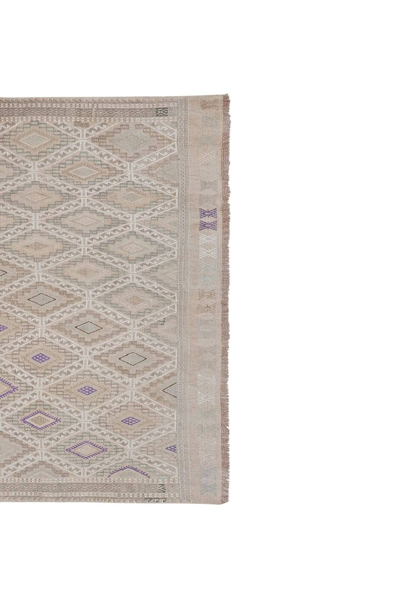 Vintage hand-embroidered textile 158x226 cm