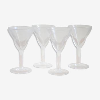 Lot de 4 verres anciens