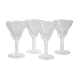 Lot de 4 verres anciens