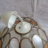 Mother-of-pearl hanging lamp