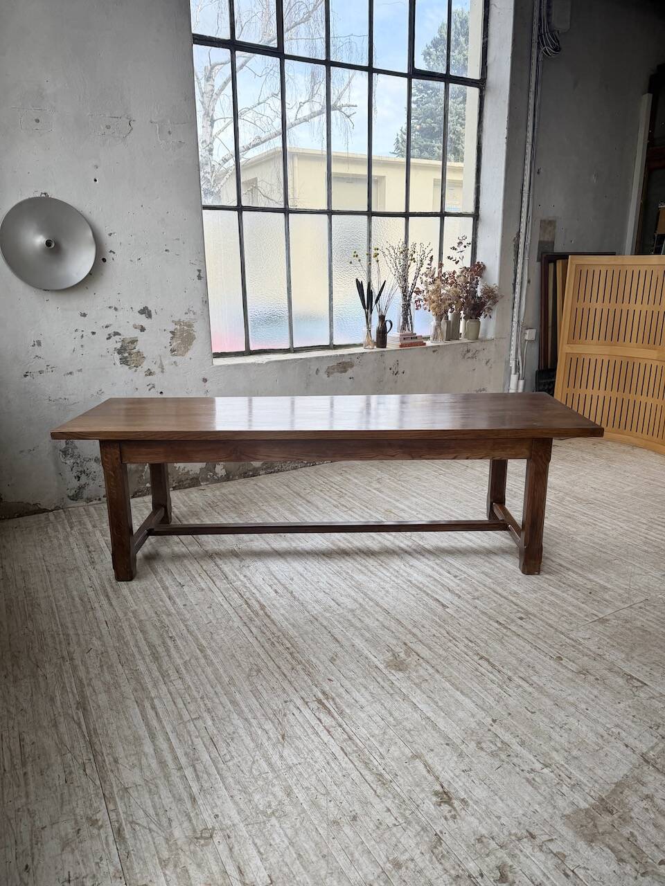 Table de ferme XL en chêne massif