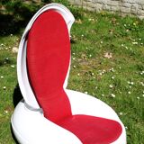 Garden Egg armchair by Peter Ghyczic for VEB Synthese-Werk, 1968.