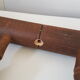 Wooden wall hook
